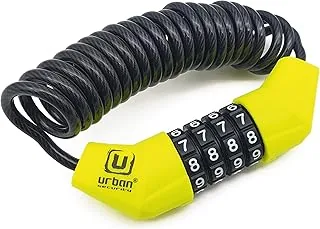 URBAN UR446 Mini Candado Bicicleta Cable Extensible Código Combinacion