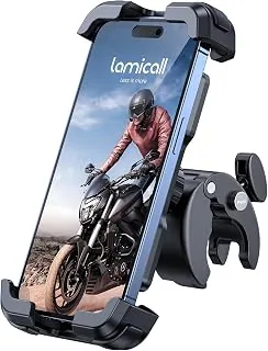 Lamicall Soporte Móvil Bicicleta, Soporte Móvil Moto, Liberación Rápid