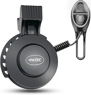Timbre Bicicleta Eléctronico, 100dB Volumen Regulable Bocina Bicicleta