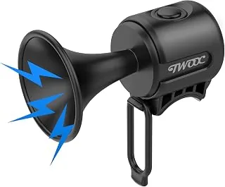 Timbre Bicicleta Electronico, 100dB 1 Modo Fuerte Bocina Bicicleta Elé