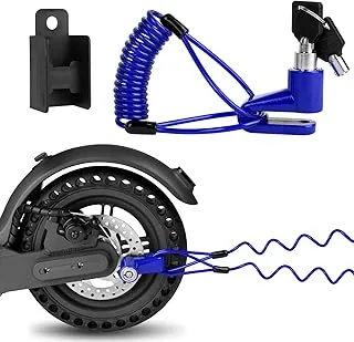 Ainiv Candado Patinete Eléctrico, Cadena Antirrobo Moto Disco 8mm