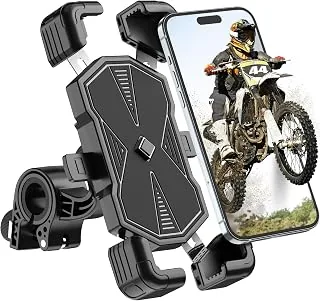 Soporte Movil Moto y Bicicleta, Antivibración Soporte Móvil para Motos