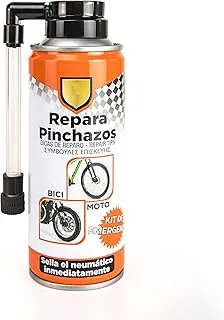Kit Repara Pinchazos para Bicicleta, Motos y Patinetes 200ml Sella el 