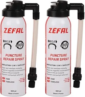 ZEFAL Pack Repair Spray – Bomba Antipinchazos Bicicleta y Reparación –
