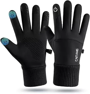Guantes Térmicos por Hombre Mujer, Guantes Moto Invierno con Pantalla 