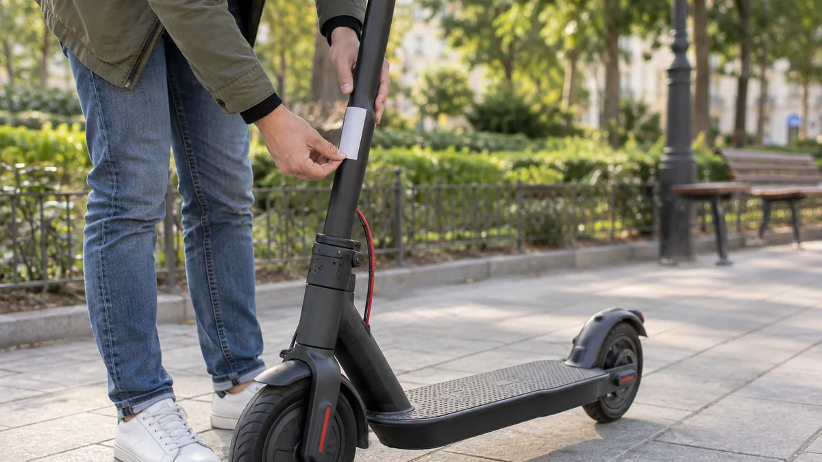 Etiqueta identificativa del patinete: cómo conseguirla