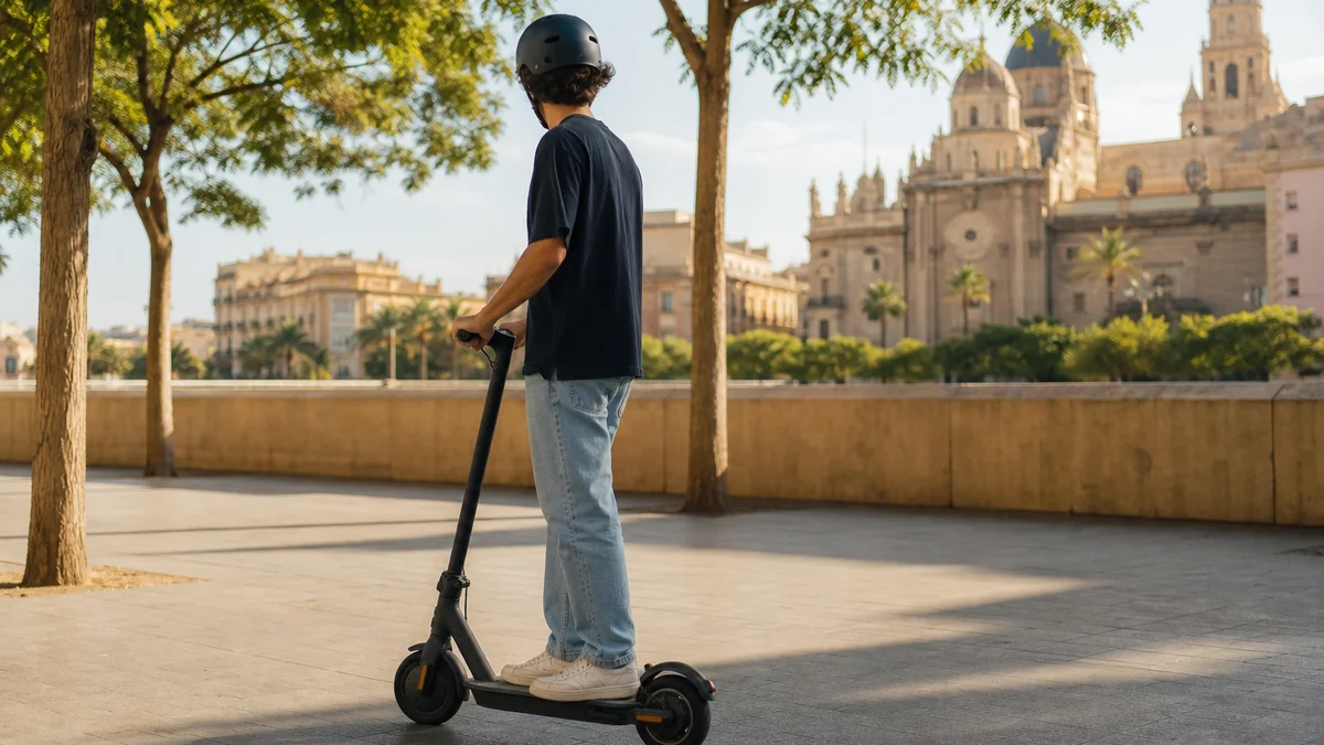 Patinete eléctrico en Murcia: lo que cambia y lo que ya regía
