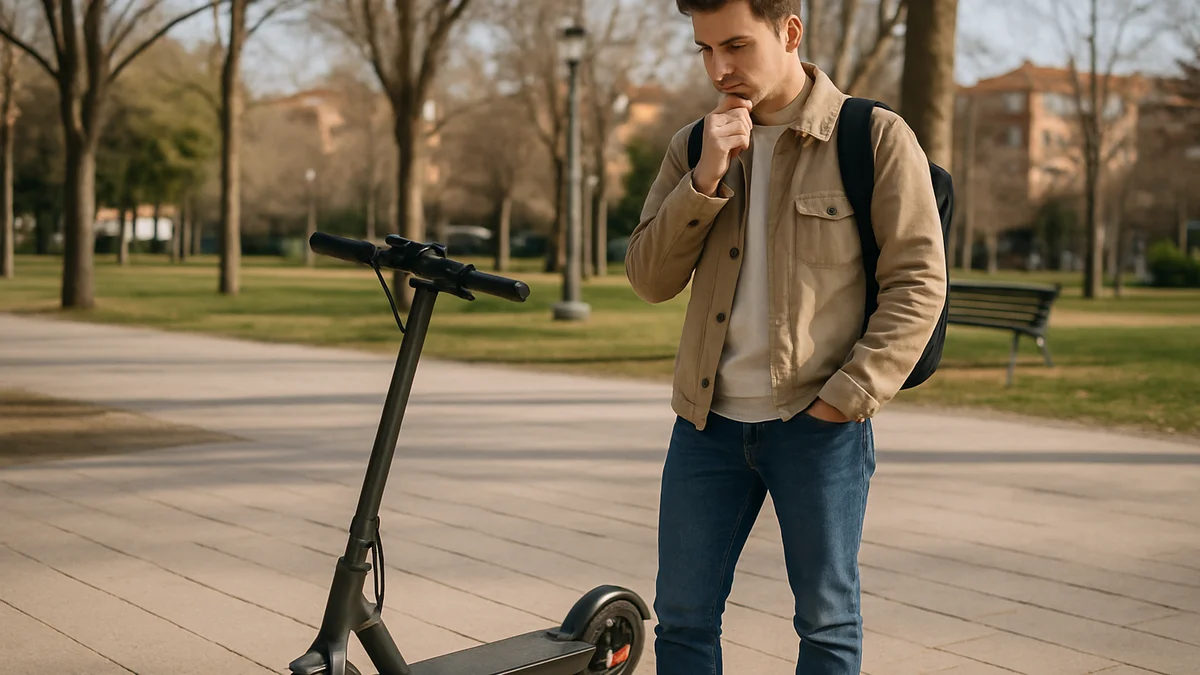 Patinete plegable para el Metro y Cercanías: qué elegir