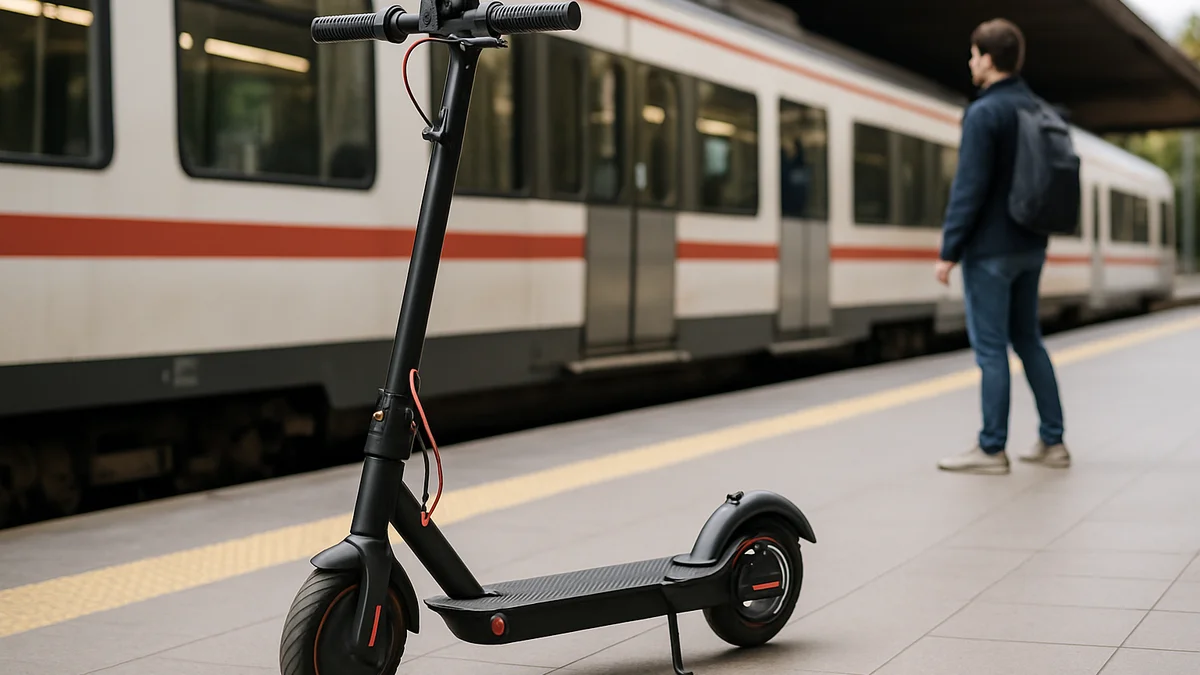 Patinete plegable para el Metro y Cercanías: qué elegir