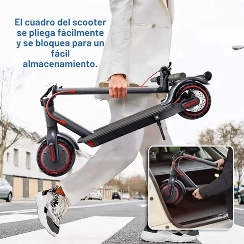 8.5" Patinete eléctrico Plegable de aleación, Conexión App M