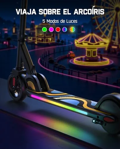 FanttikRide C9 Pro Patinete Eléctrico para Niños, 8/13/16 km