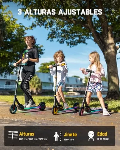 FanttikRide C9 Apex Patinete Electrico para Niños, Bluetooth