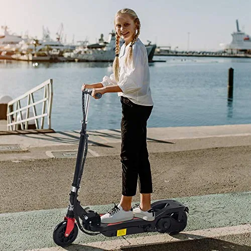 HOMCOM Patinete Eléctrico Plegable para Niños de 7-14 Años 1