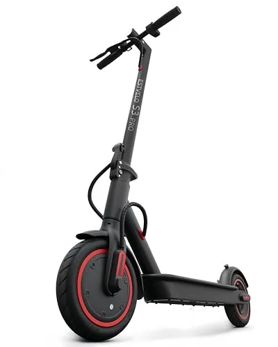 Patinete eléctrico, patinete eléctrico plegable para adultos, rango de 12/18 mil