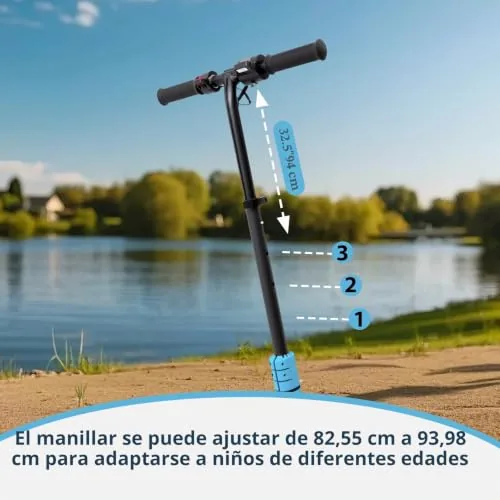 Patinete eléctrico Plegable para niños (6 – 14 años) – Veloc
