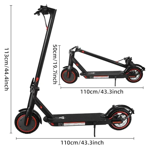Patinete eléctrico de 8,5 Pulgadas, batería de Clase A de 10