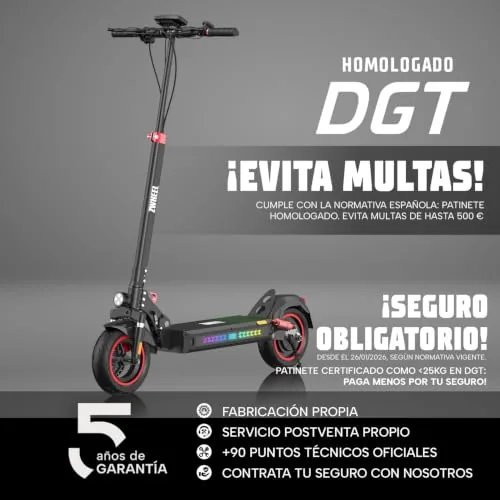 ZWHEEL ZRINO | Patinete Eléctrico Adultos Homologado con Tal