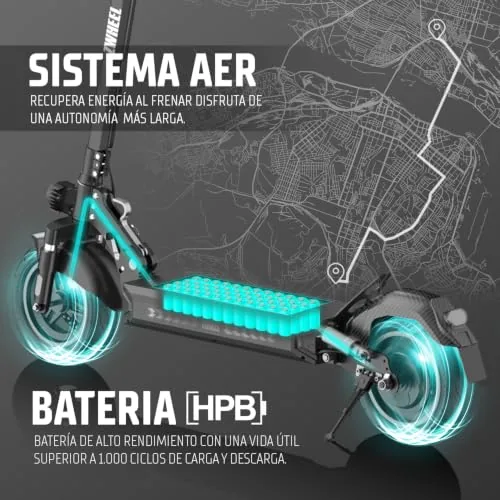 ZWHEEL ZRINO | Patinete Eléctrico Adultos Homologado con Tal