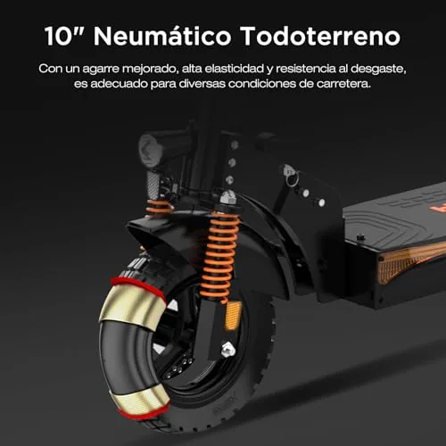 HITWAY Patinete Eléctrico Adultos 10 Pulgadas, Motor 1200W, 