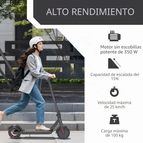 Patinete electrico, Patinete electrico Adultos,Motor de 350