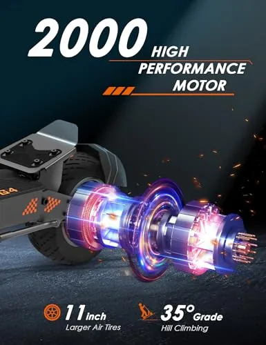 Kukirin G4 Patinete Electrico Adultos, Motores 2400W & Bater