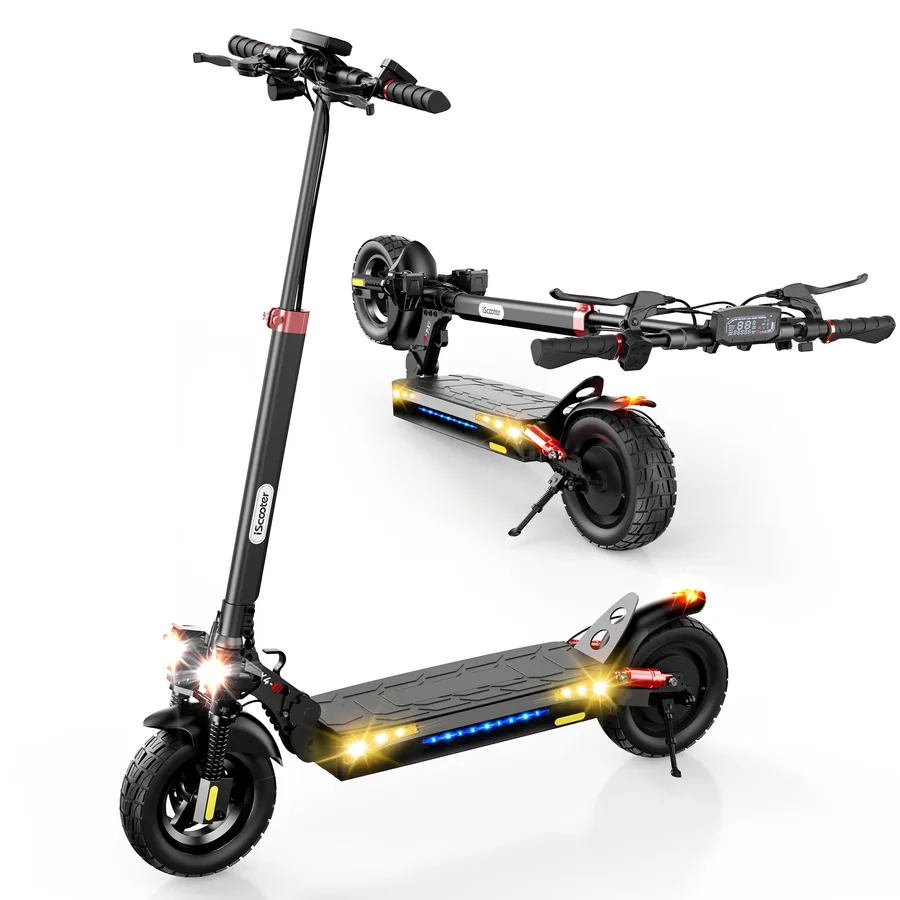 iScooter 800W Patinete Eléctrico Adultos, 480WH Batería, Aut