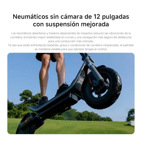 Xiaomi Patinete Eléctrico Serie 6, Autonomía 25-75 km