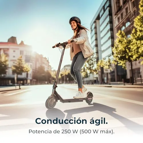 Cecotec Patinete Eléctrico Homologado con App y Acople para 