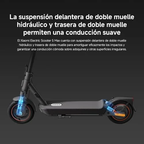 Xiaomi Scooter 5 Series ES, Patinete Electric, Autonomía 20K