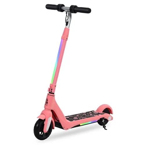 Patinete eléctrico para niños, dos modos de velocidad, tres niveles de altura, c