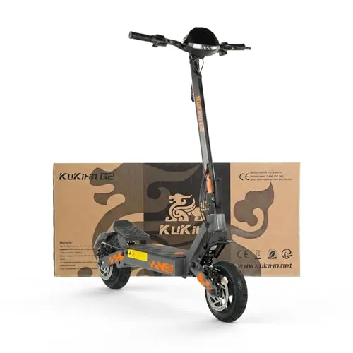 Kukirin G2 Patinete Eléctrico para Adultos Plegable, Motor 800W, Batería 48V 15,