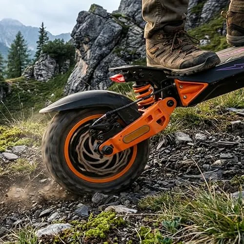 Monopatín Eléctrico Kamikaze K1 MAX – Doble Motor 2x500W, Ba