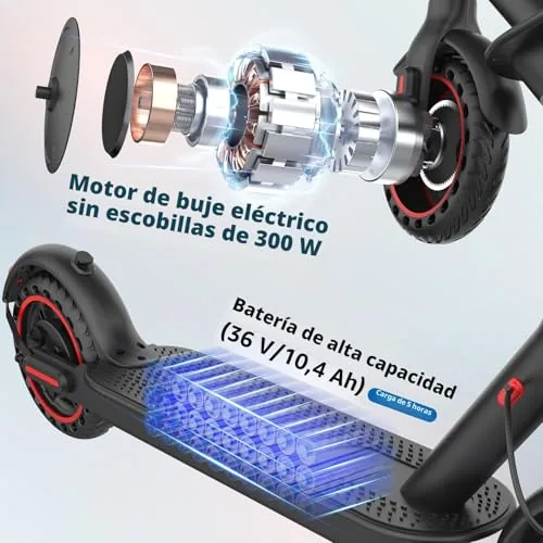 Patinete eléctrico Patinete eléctrico plegable con velocidad