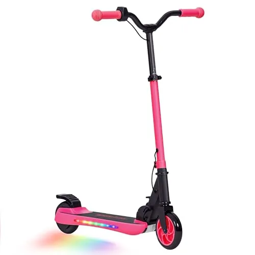 SPORTNOW Patinete Eléctrico Plegable MAX 10 KM/H Patín Eléctrico de +6 Años Moto