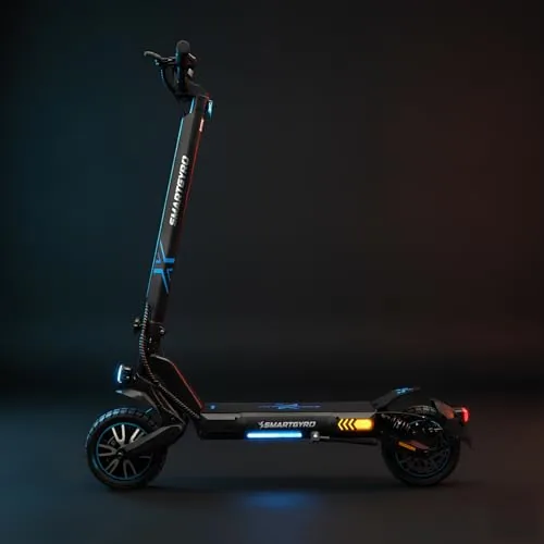 smartGyro Crossover Dual MAX LR - Patinete Eléctrico con 2 M