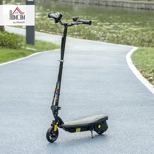 HOMCOM Patinete Eléctrico para Niños de 7-14 Años Plegable F