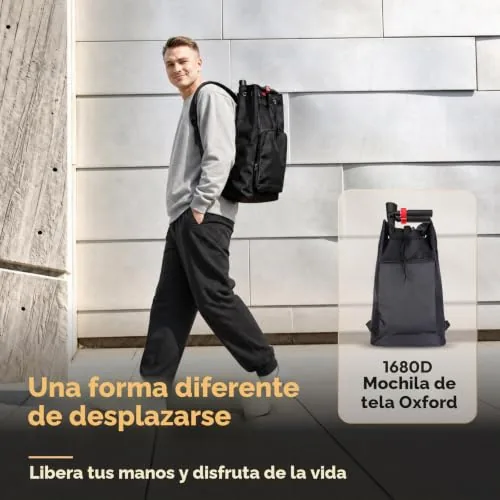 HX X6/X8 Patinete Eléctrico Adultos con Batería Extraíble,Sc