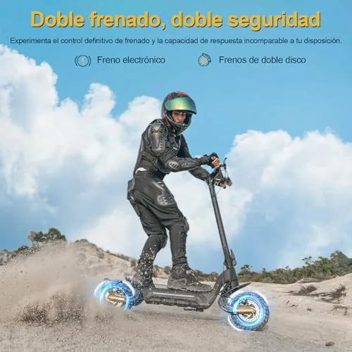 TODIMART Patinete Eléctrico Adultos, Autonomía 55-90KM, 13/1