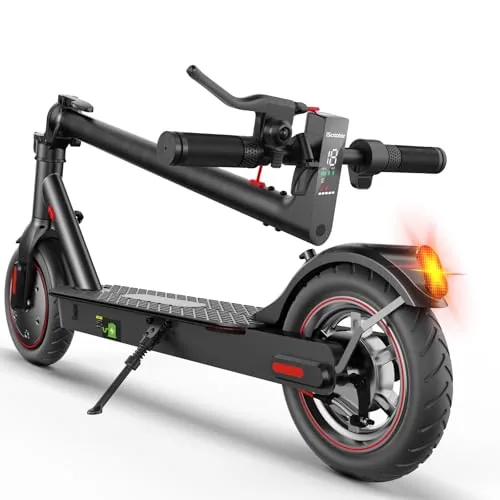 iScooter 350W Patinete Electrico Plegable para Adolescentes Y Adultos, Autonomía