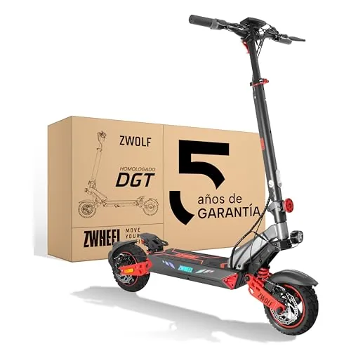 ZWHEEL ZWOLF | Patinete Eléctrico Adultos Homologado con Talleres España