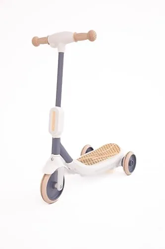 Patinete Eléctrico para Niños Deluxe 3 Ruedas + Casco y Kit Protecciones
