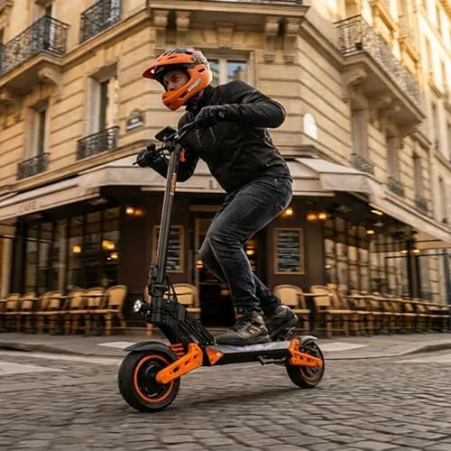 Kamikaze K1 Lite - Patinete eléctrico con motor de 800 W (pi