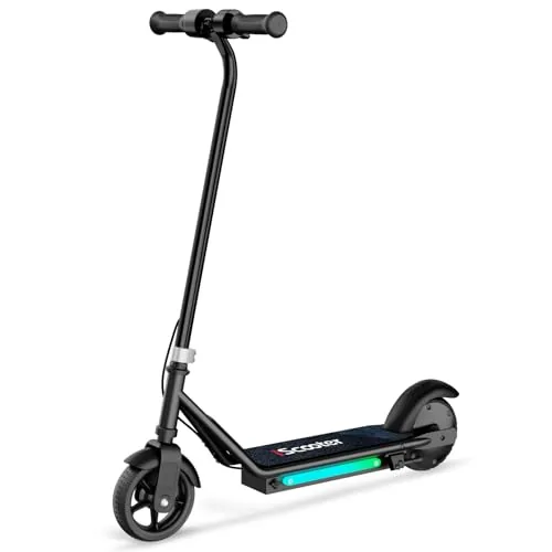 iScooter IK3/IK3MAX Patinete Eléctrico Niños 6,5" Autonomía 9-13km,para 6-15 Año