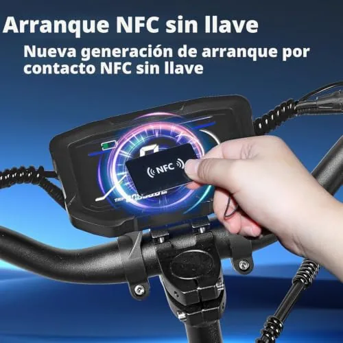 Patinete Electrico Adultos Todoterreno Scooter Eléctrico Ráp