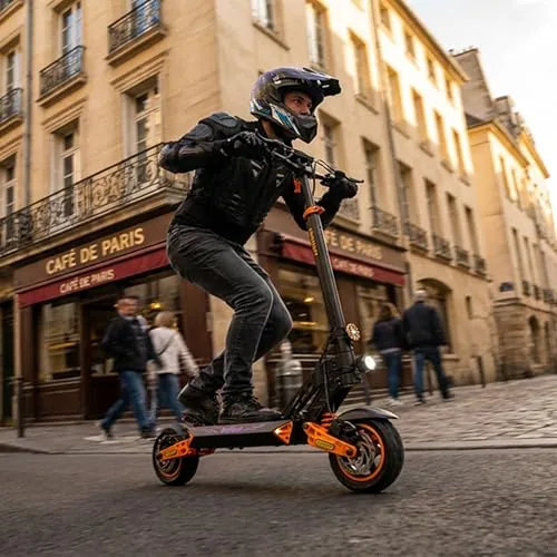 Patinete eléctrico Kamikaze K1 - Motor 1000 W, autonomía has
