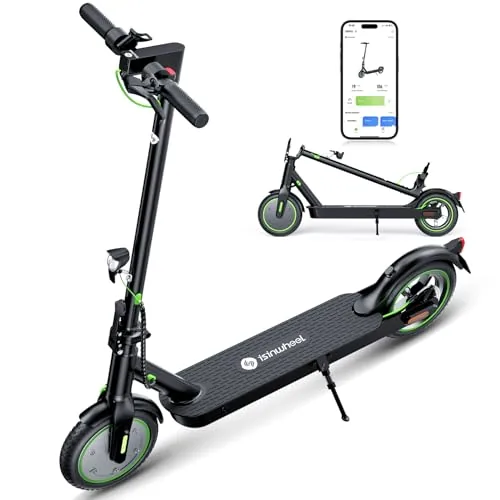 isinwheel S9Pro E Scooter con permiso de circulación, motor E de 350 W, batería de 7,5 Ah 