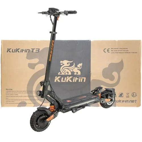 KuKirin G2 Master Patinete Eléctrico Adulto, Doble Motor, 70KM Autonomía, 10" Ruedas, Susp