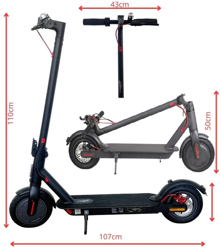 Patinete MTR XIAO homologado DGT, Motor 350W y batería 7,8Ah