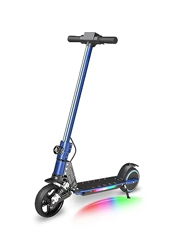 Patinete Eléctrico para niños,Plegable Niños 6 a 12años,Patinete Electrico Niño Pantalla L