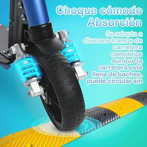 Patinete Eléctrico para niños,Plegable Niños 6 a 12años,Pati